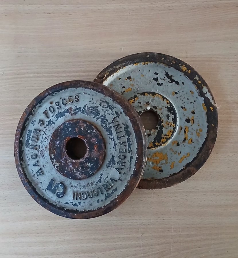 Kit de 2 discos de 5k c/u con Barra, foto 3 de 3