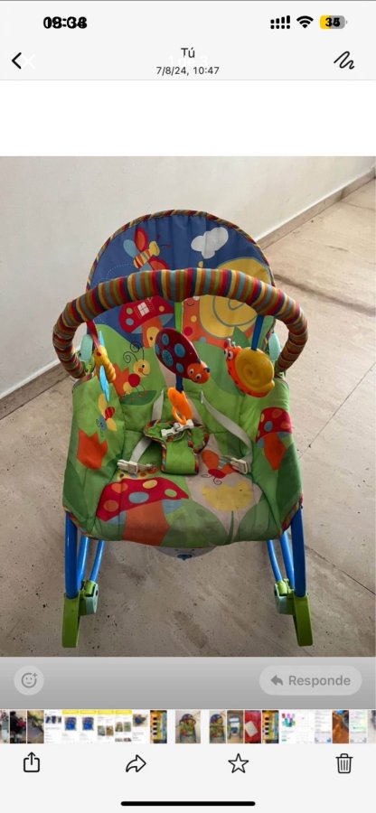 Mecedora para bebé FISHER PRICE