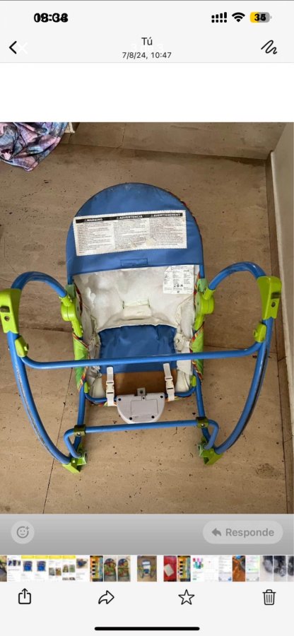 Mecedora para bebé FISHER PRICE, foto 3 de 3