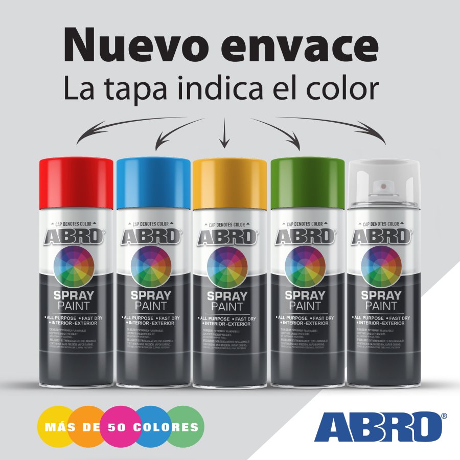 Aerosoles ABRO Secado Rápido Esmalte Sintético