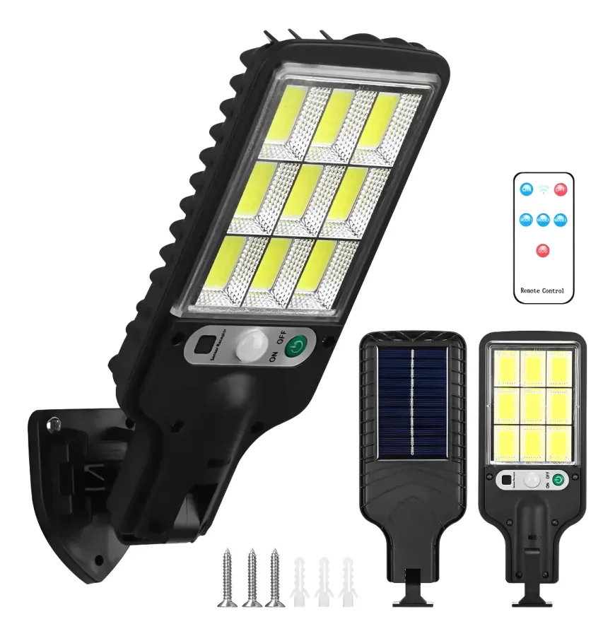 Luz solar con sensor