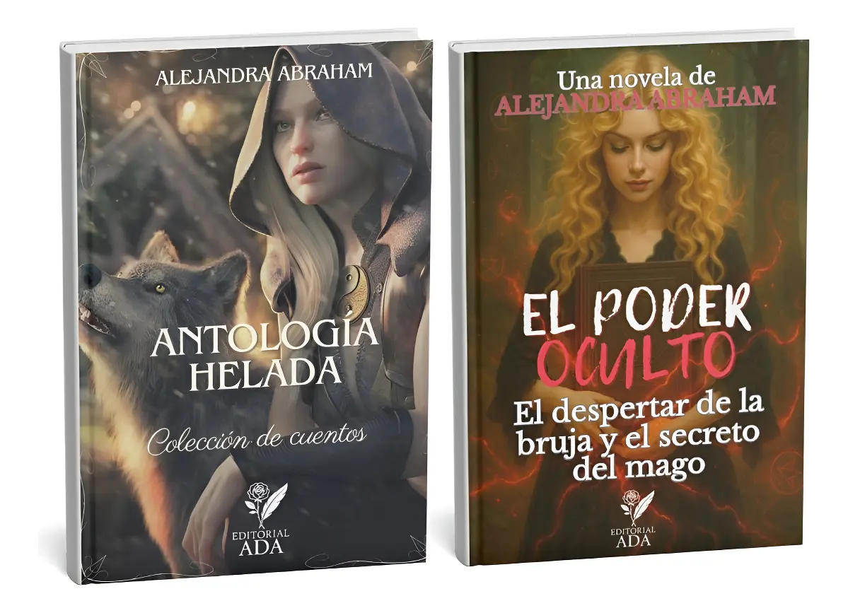 Pack de libros: Novela El Poder Oculto + Antología Helada + Regalos de la autora