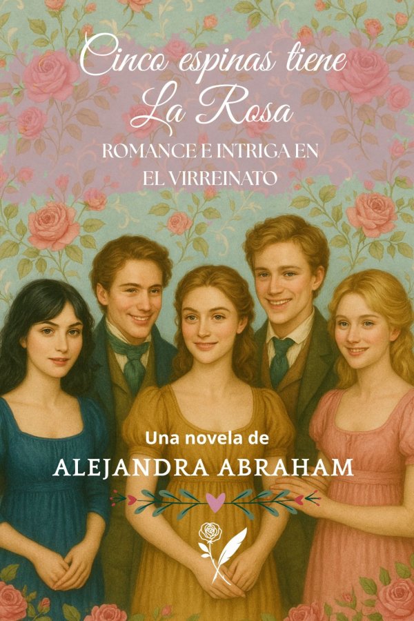 Cinco espinas tiene La Rosa - Novela de romance  histórica