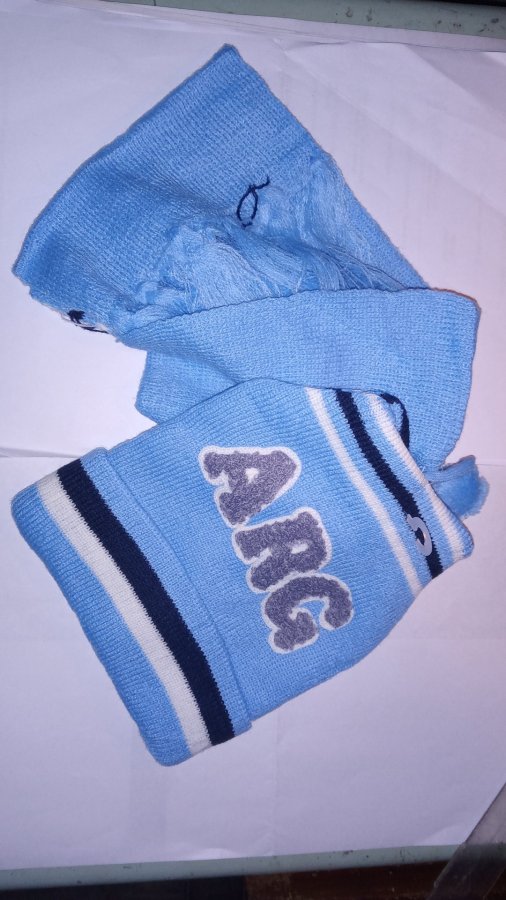 Gorro Y Bufanda Argentina Mundial, foto 2 de 3
