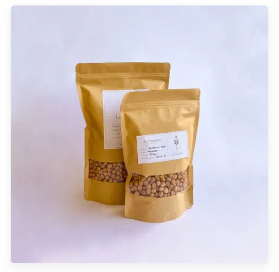 Garbanzo agroecologico
