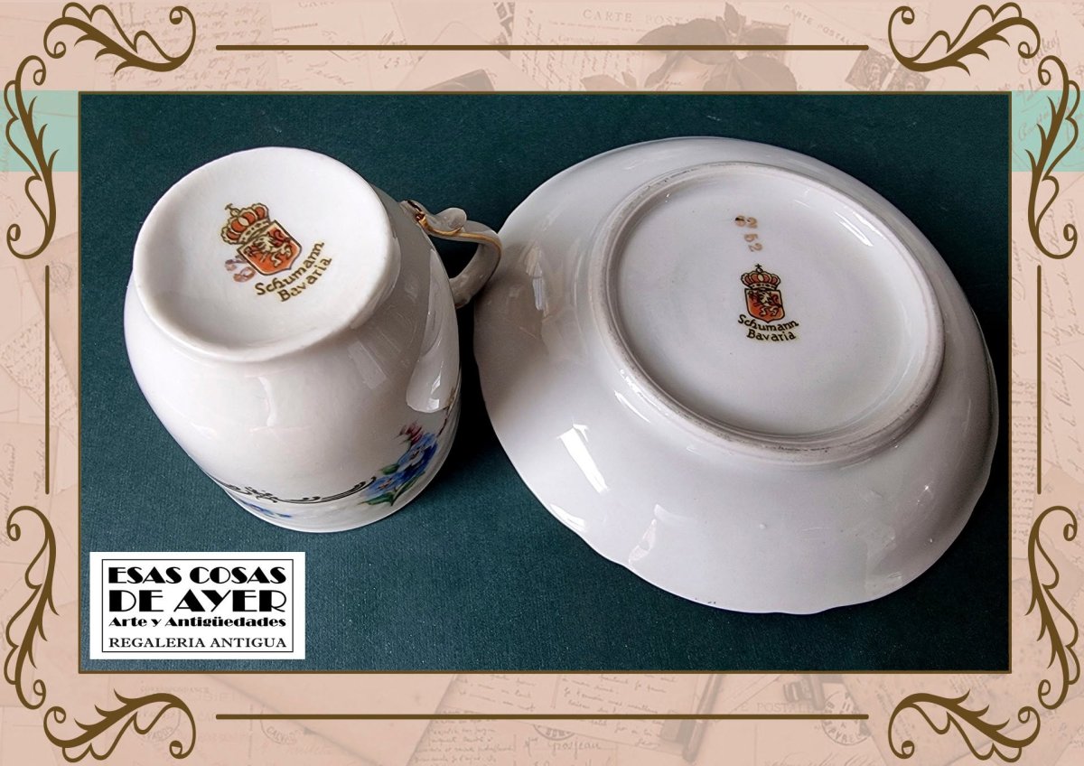 Seis duos de pocillos de cafe Schumann, foto 3 de 3