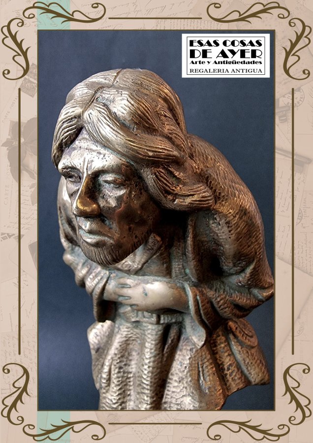 Figura de Quasimodo en bronce - El Jorobado de Notre Dame, foto 2 de 3