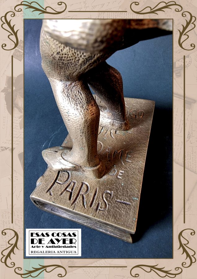 Figura de Quasimodo en bronce - El Jorobado de Notre Dame, foto 3 de 3