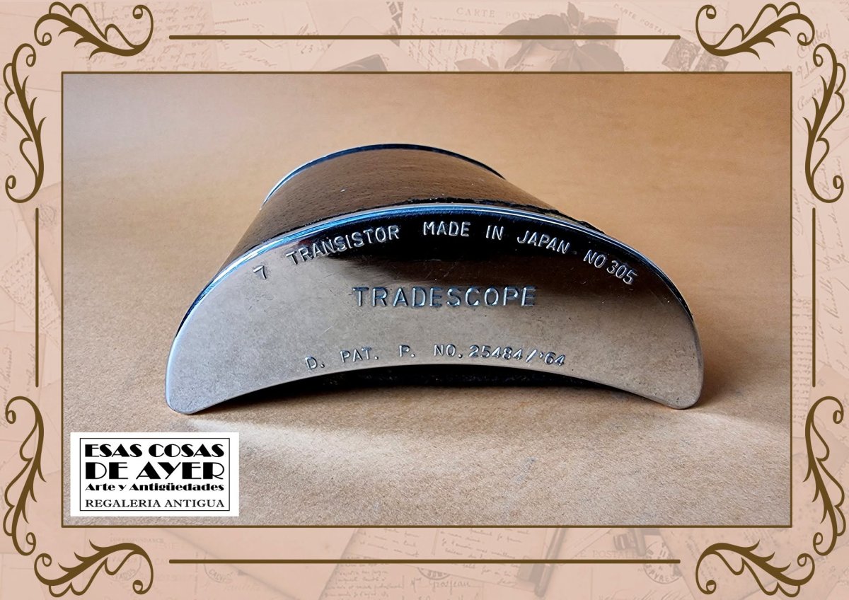 Radio Tradescope con forma de petaca, foto 2 de 3