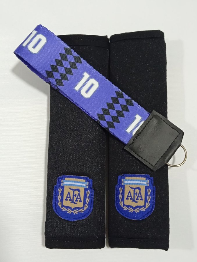 Cubre Cinturón de Seguridad Afa + Llavero estampados FeliSi -MsK, foto 2 de 3