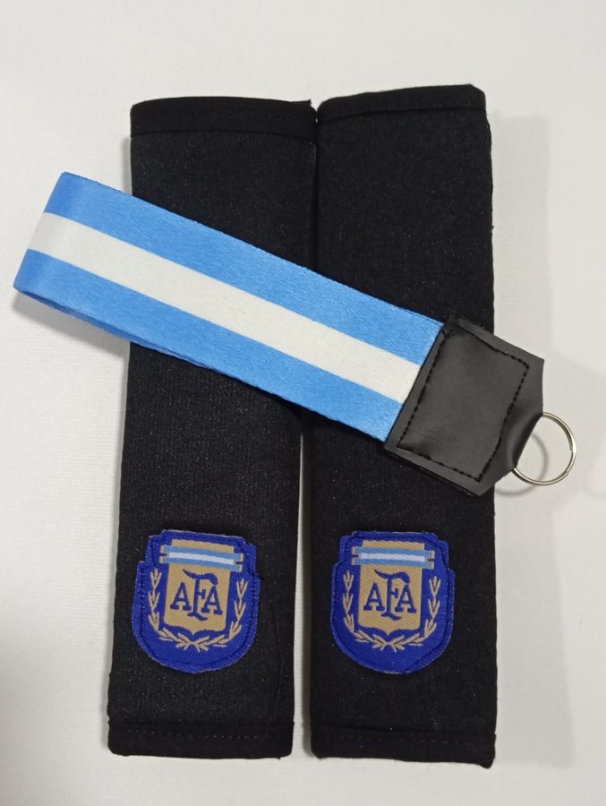 Cubre Cinturón de Seguridad Afa + Llavero estampados FeliSi -MsK, foto 3 de 3