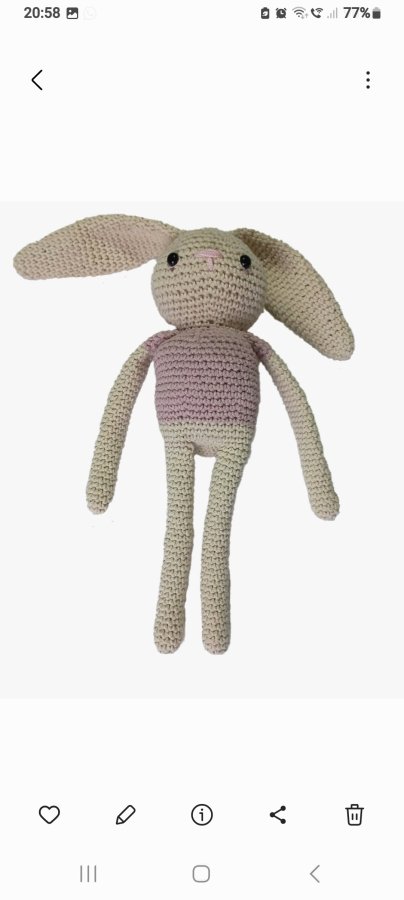 Muñeco Amigurumi