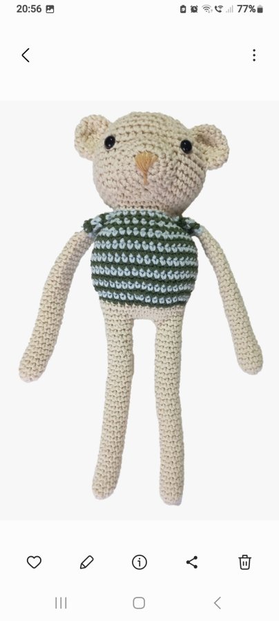Muñeco Amigurumi