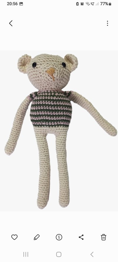 Muñeco Amigurumi, foto 2 de 2