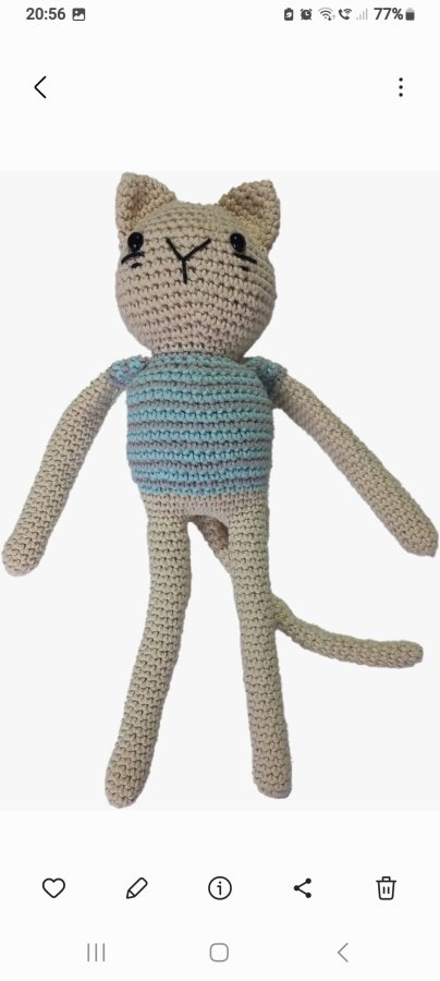 Muñeco Amigurumi