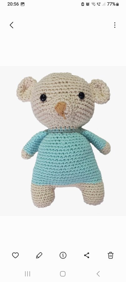 Amigurumi de apego