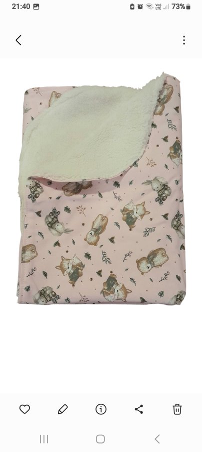 Manta de Corderito y gabardina