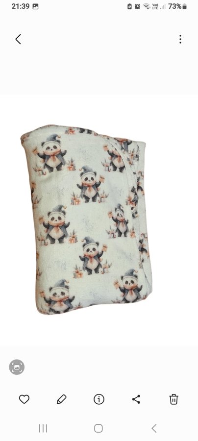 Manta Polar Soft para bebés