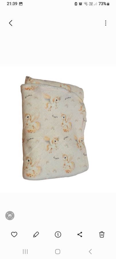 Manta Polar Soft para bebés