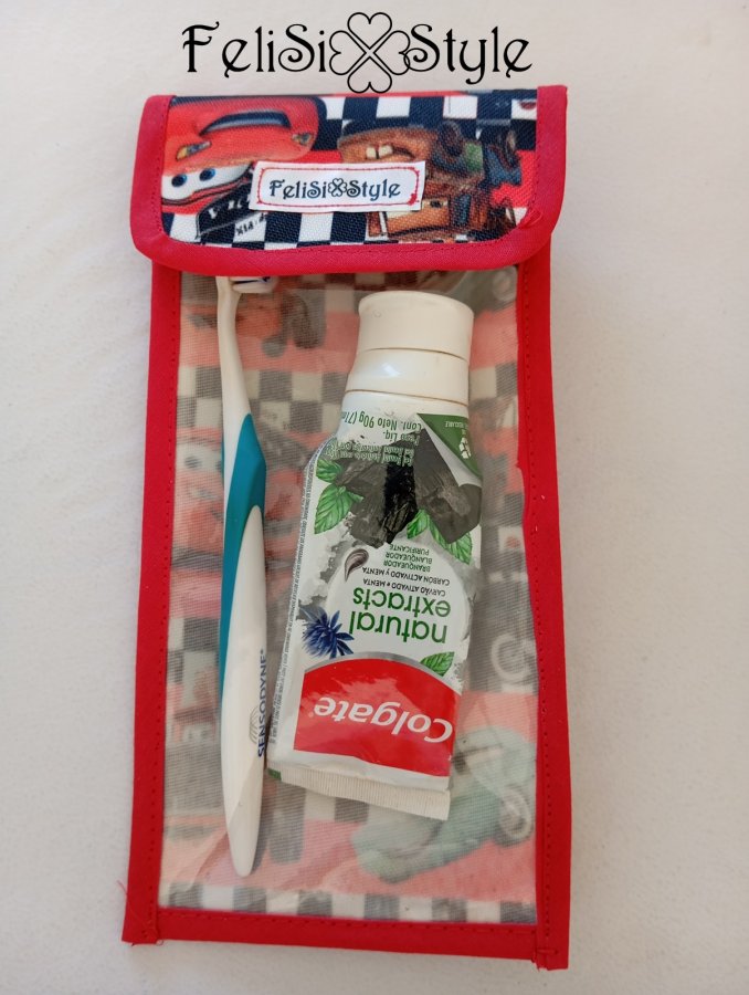 Estuche de Higiene Bucal Infantiles para Viajes Escolares FeliSi Style