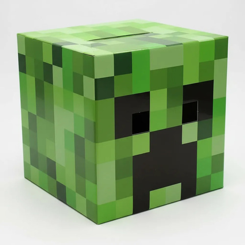Máscara de Cabeza tipo Minecraft Creeper Verde My Armorcraft, foto 3 de 3