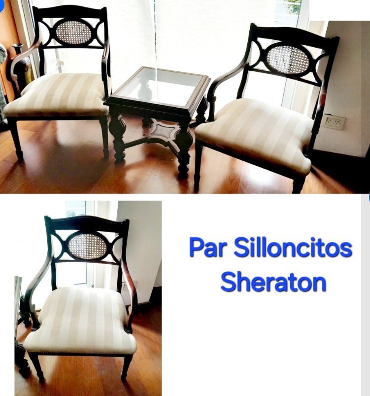 Sillones Sheraton de 1 cuerpo