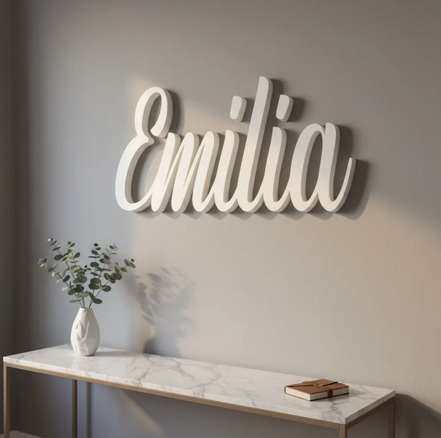 Nombres Corpóreos Deco en polifan