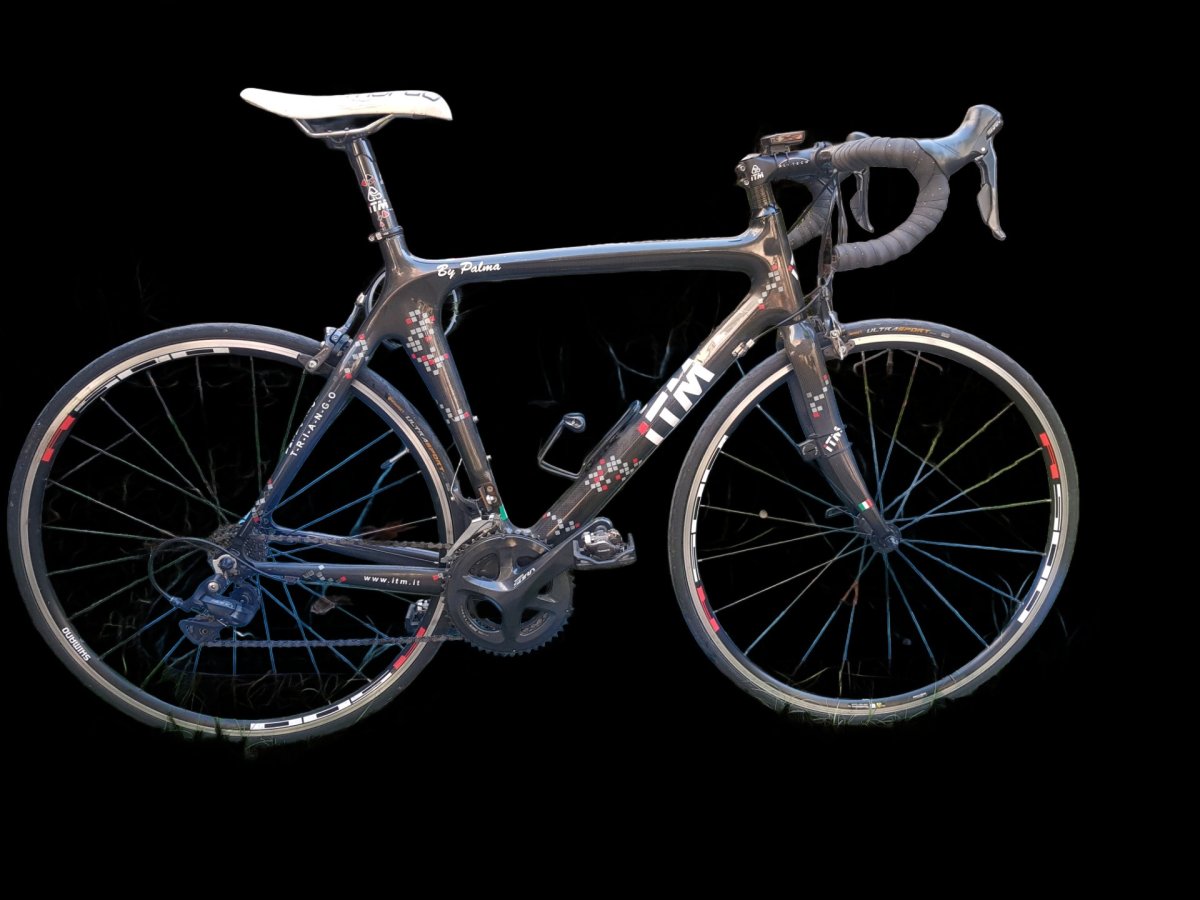 Bicicleta de Ruta ITM full carbono talle 54