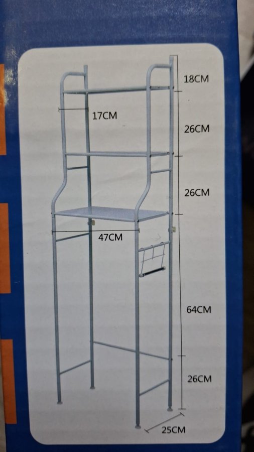 Organizador para baño con 3 estantes, foto 3 de 3