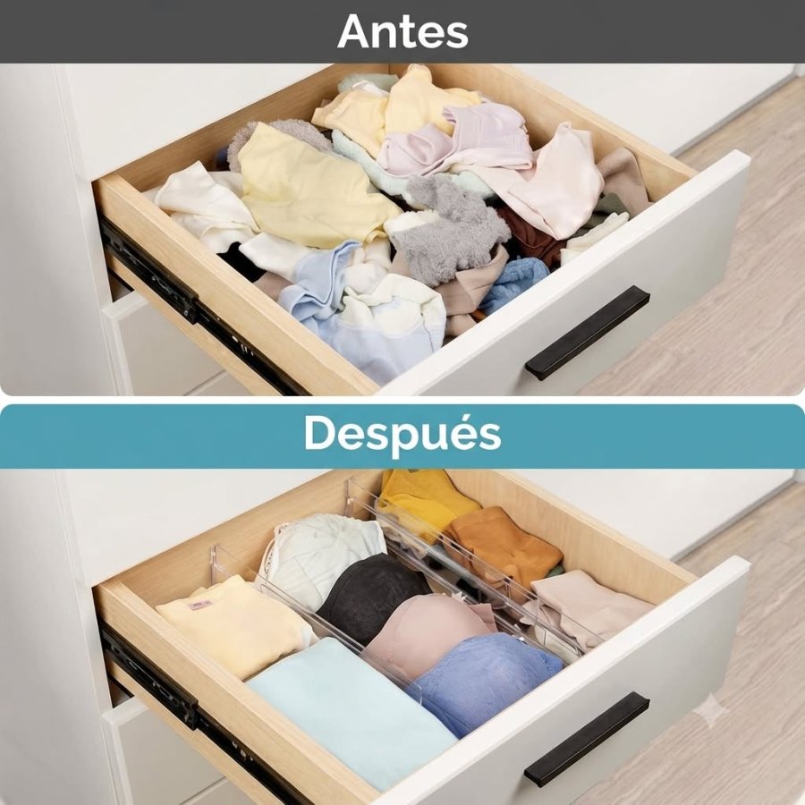 ORGANIZADOR SEPARADORES DE CAJONES, foto 3 de 3