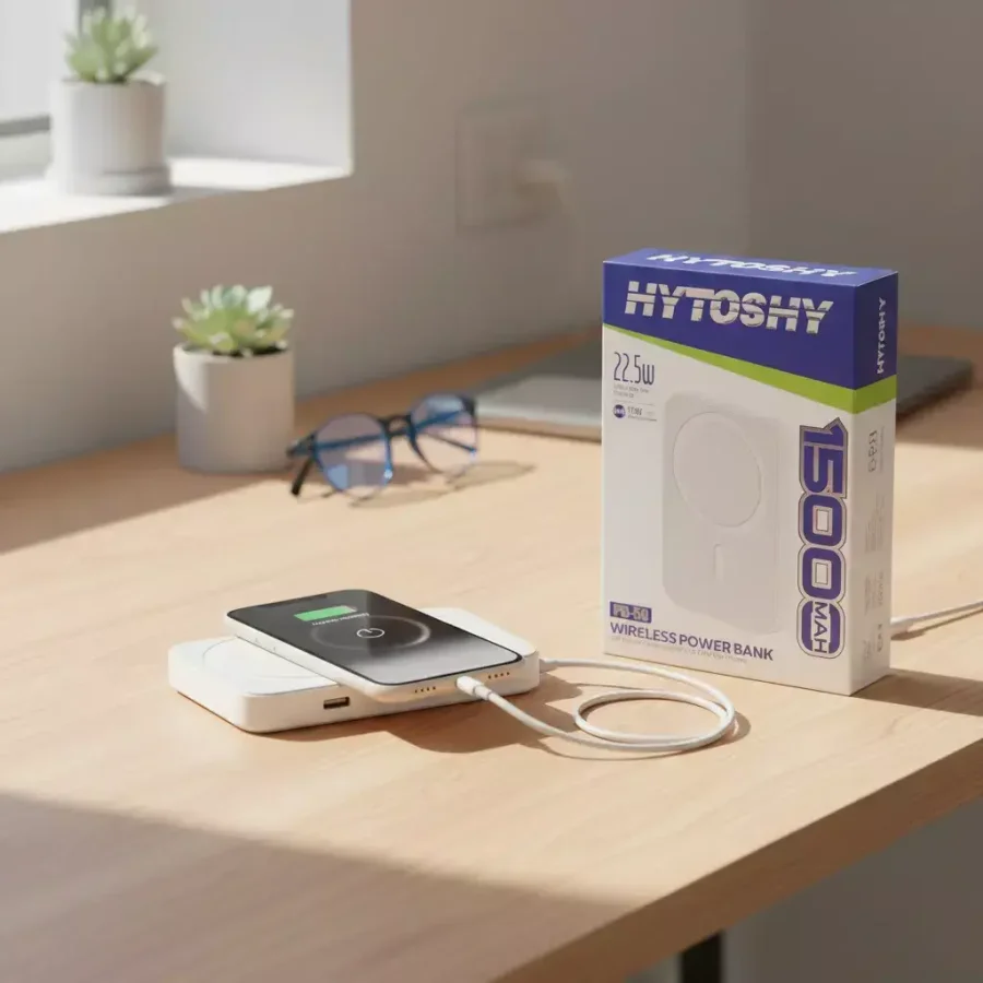 CARGADOR POWER BANK PORTATÁTIL CELULAR HYTOSHY, foto 2 de 2