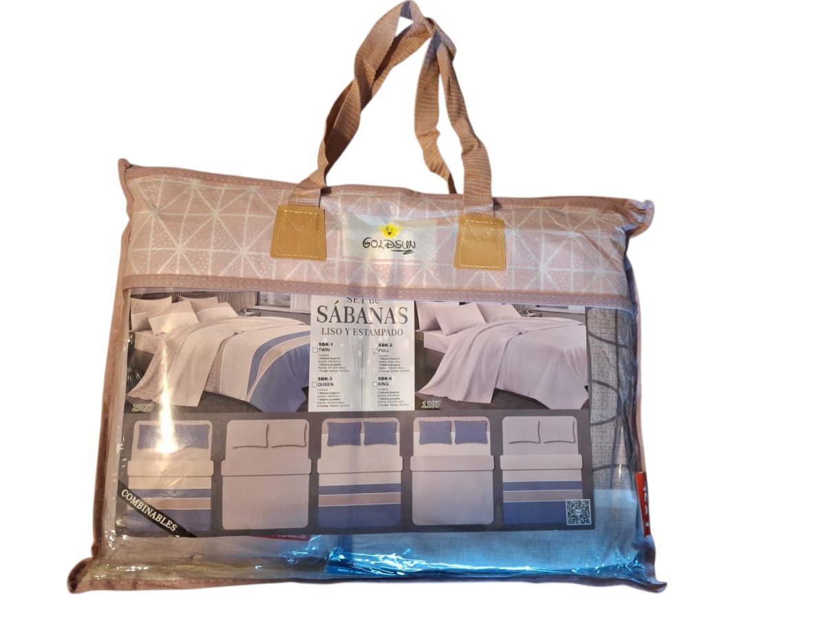 PACK 2 JUEGOS DE SÁBANAS 3000 hilos FULL