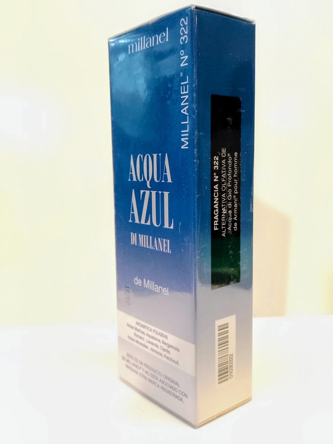 Perfume de hombre Acqua de GIO profondo Armani Millanel N° 322 x 30 ml, foto 3 de 3