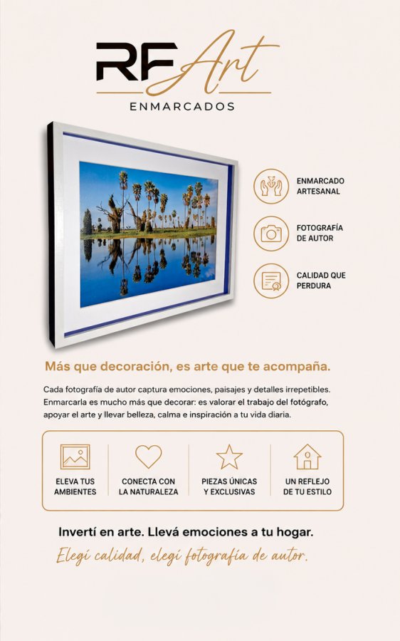 Cuadro Decorativo Foto De Autor Paisaje espejado, foto 2 de 3
