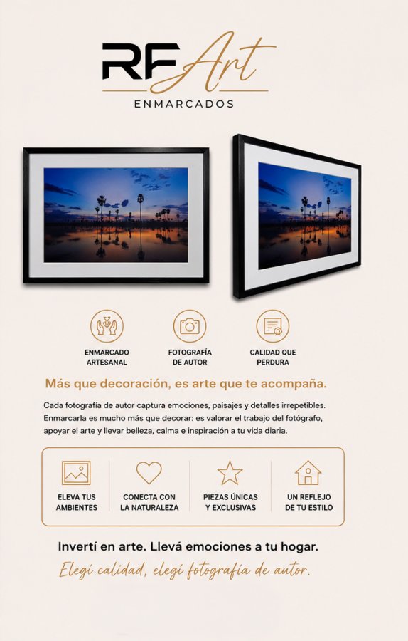 Cuadro Decorativo Foto De Autor Atardecer, foto 2 de 3