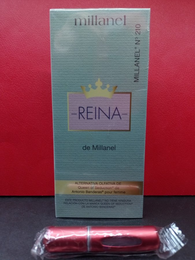 Perfume de mujer + perfumero GRATIS Queen of Seduction Antonio Banderas Millanel N° 210 x 100 ml, foto 3 de 3