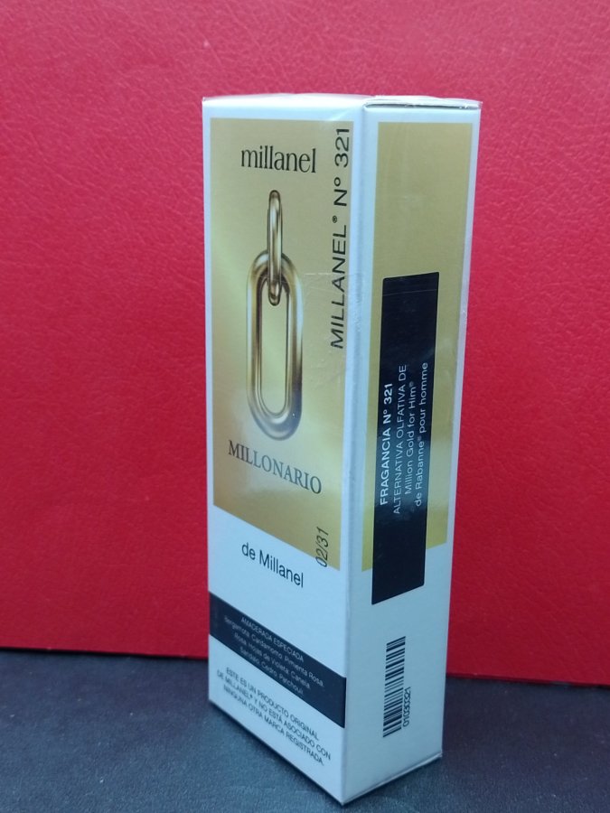 Perfume de hombre Million Gold for him Paco Rabanne Millanel N° 321 x 30 ml, foto 2 de 3