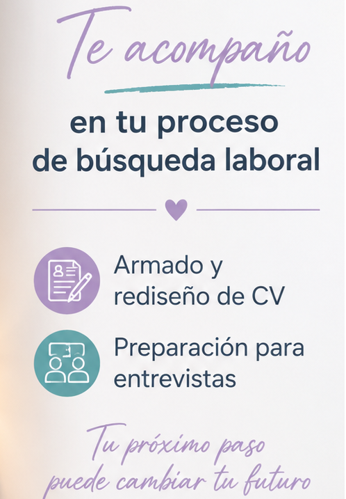 Búsqueda laboral y Rediseño CV
