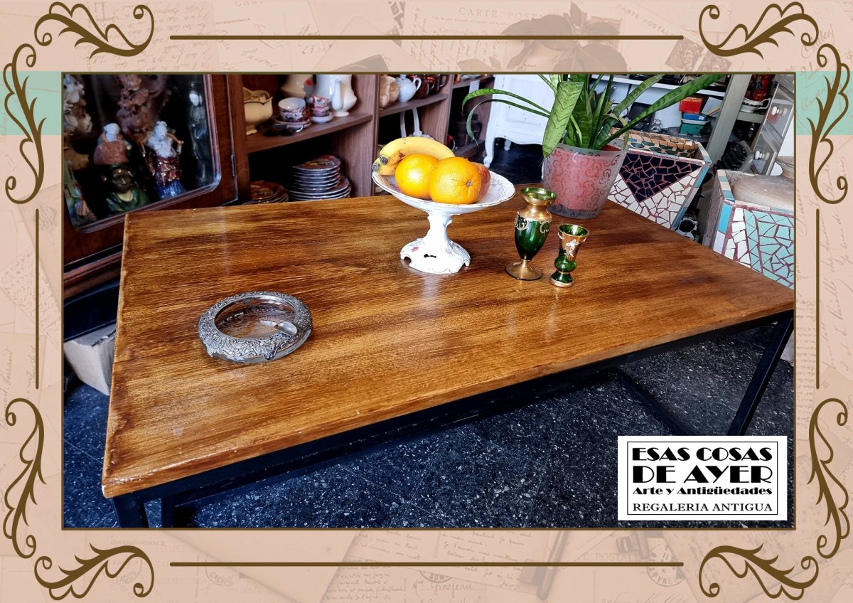 Mesa Ratona Estilo Industrial, foto 2 de 3