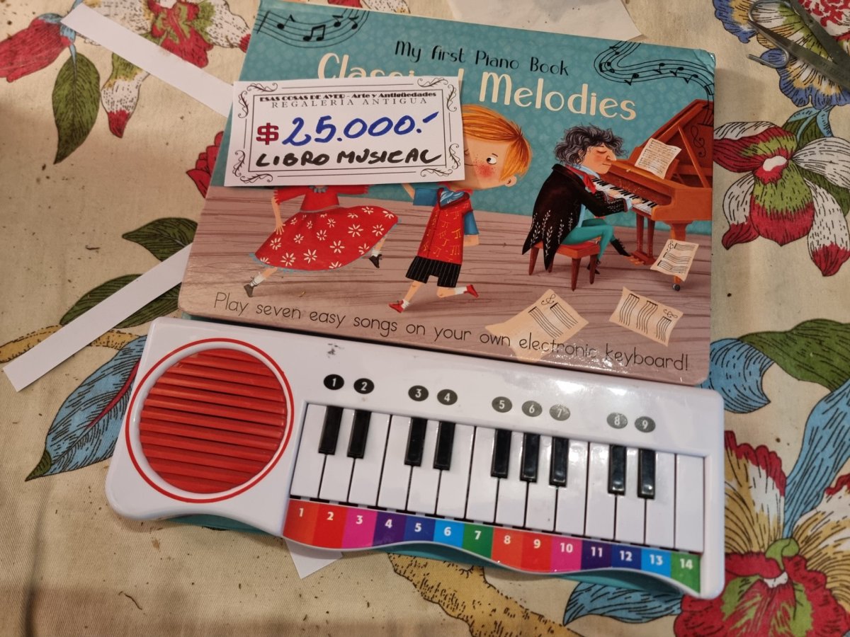 Libro musical - Mi primer piano - Classical Melodies
