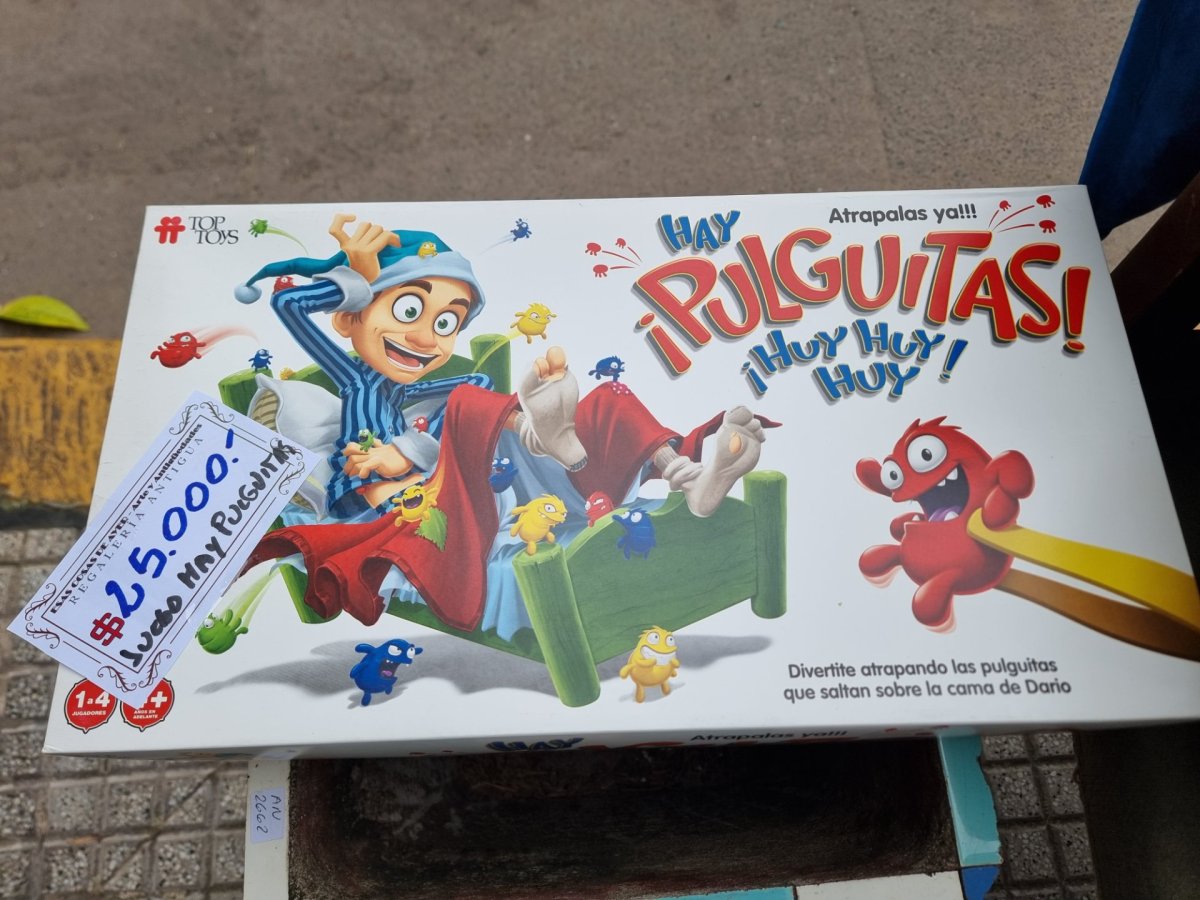 JUEGO "HAY PULGUITAS"