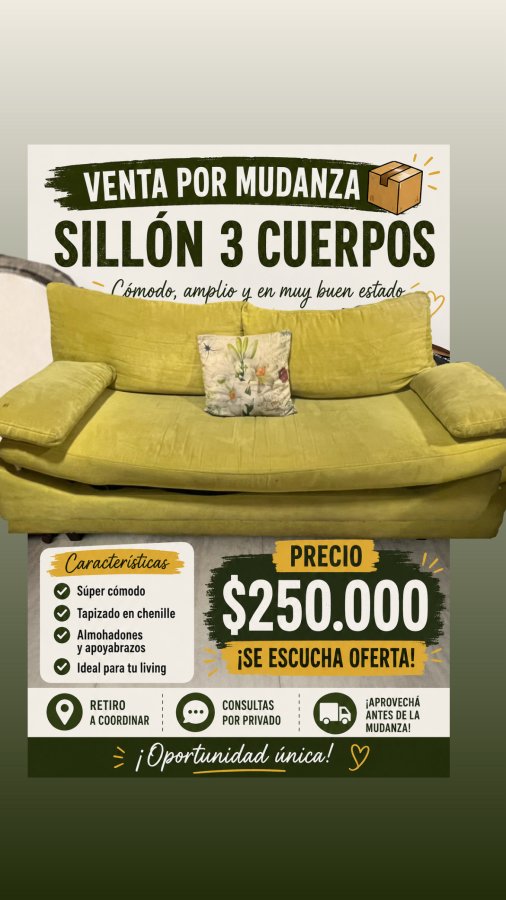 Vendo silon 3 cuerpos estado muy bien
