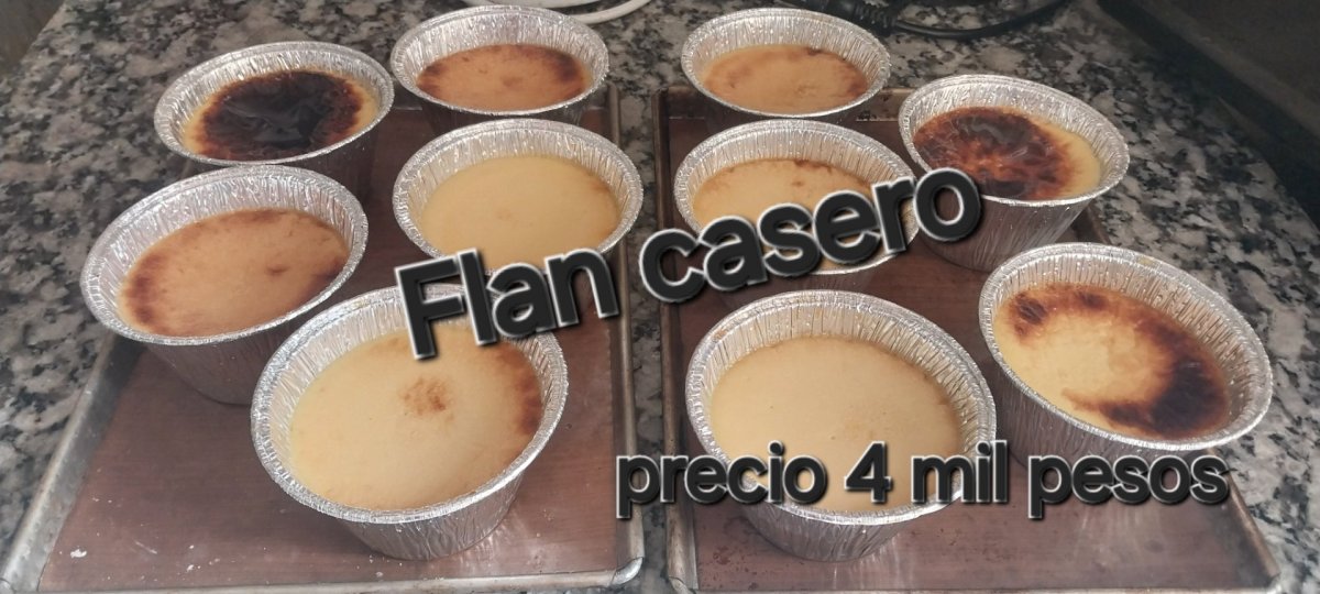 FLAN CASERO INDIVIDUAL, foto 2 de 3