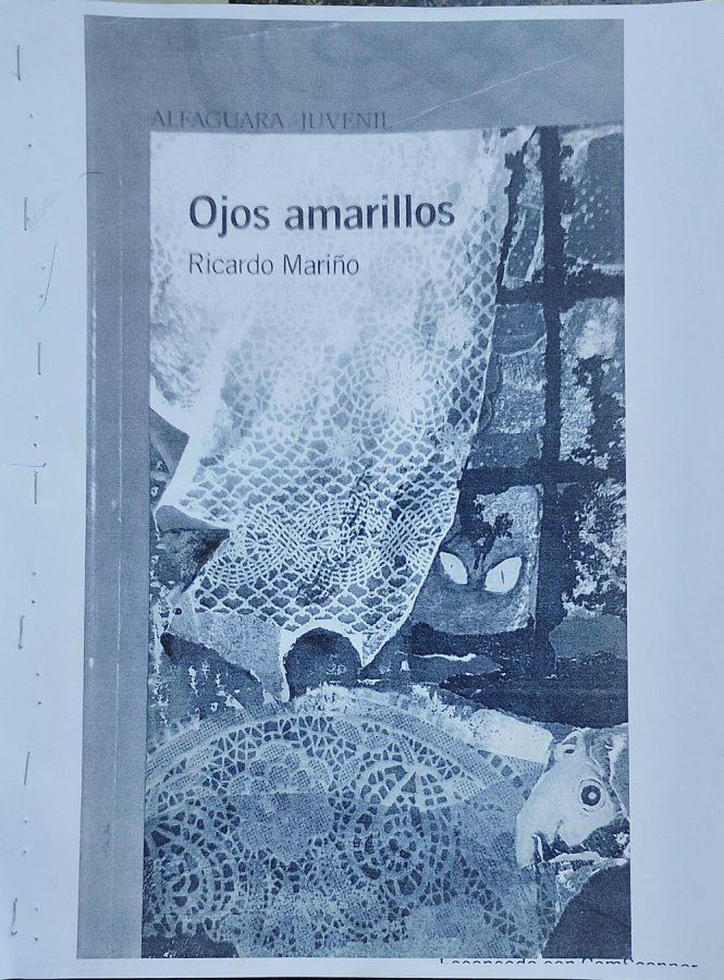 Fotocopia "Ojos Amarillos" - Ricardo Mariño (Para Lectura / Colegial)