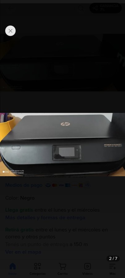 Impresora hp 4535