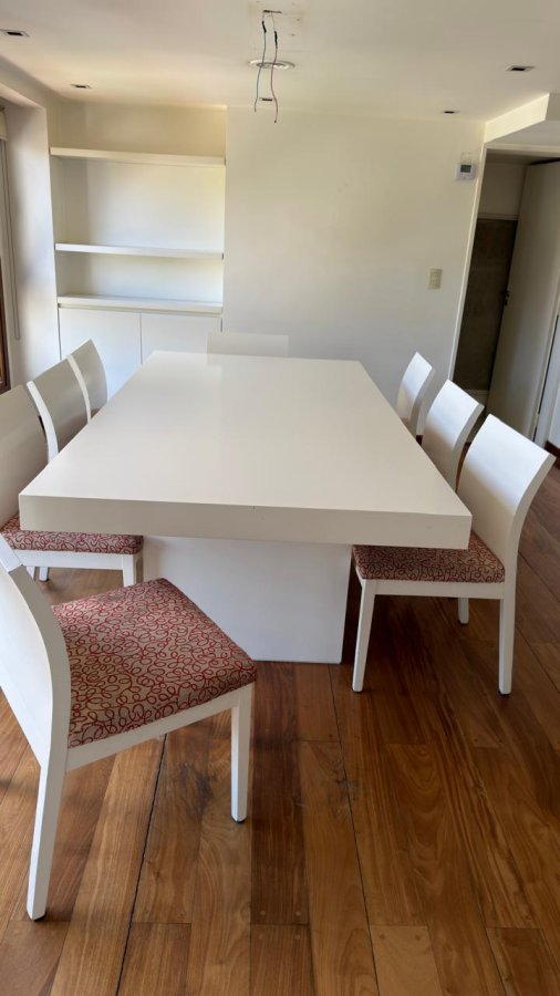 Mesa Comedor Laqueada Maciza 2,40 x 1,20 + 10 Sillas - Carpintería a Medida, foto 3 de 3