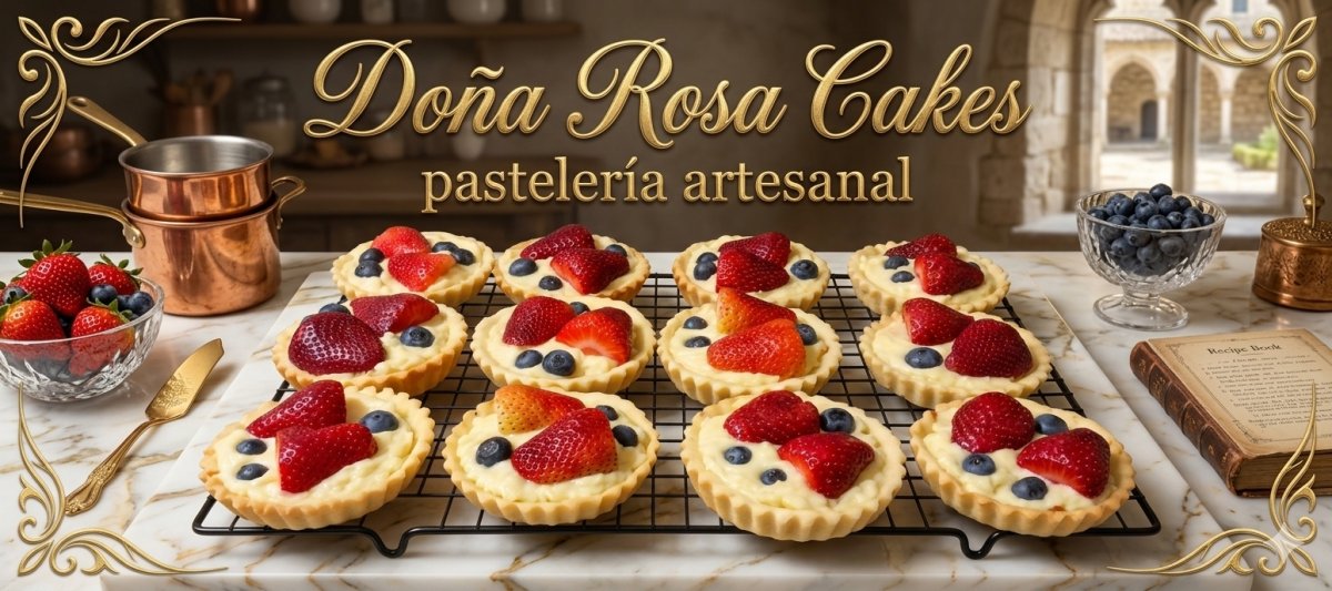 Tartaletas con crema pastelera y frutillas