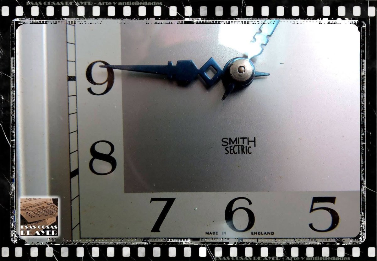 Magnifico reloj electrico Art Deco Smith Sectric, foto 3 de 3