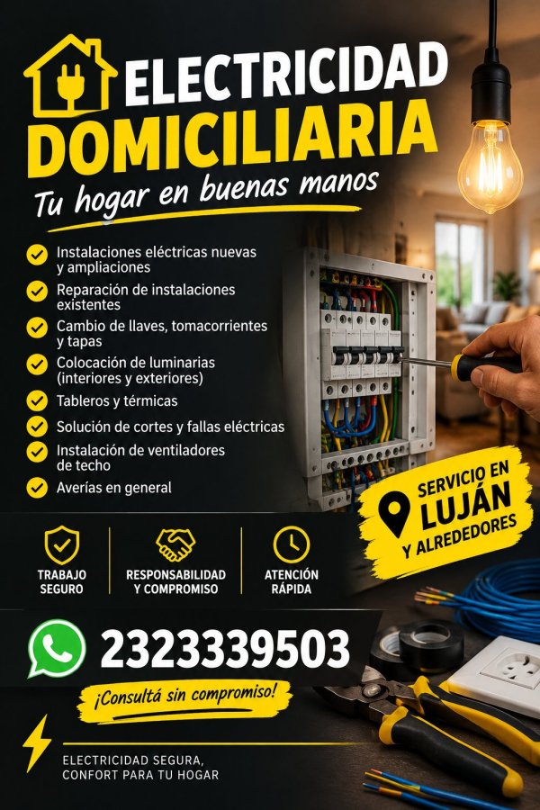 Electricista domiciliario