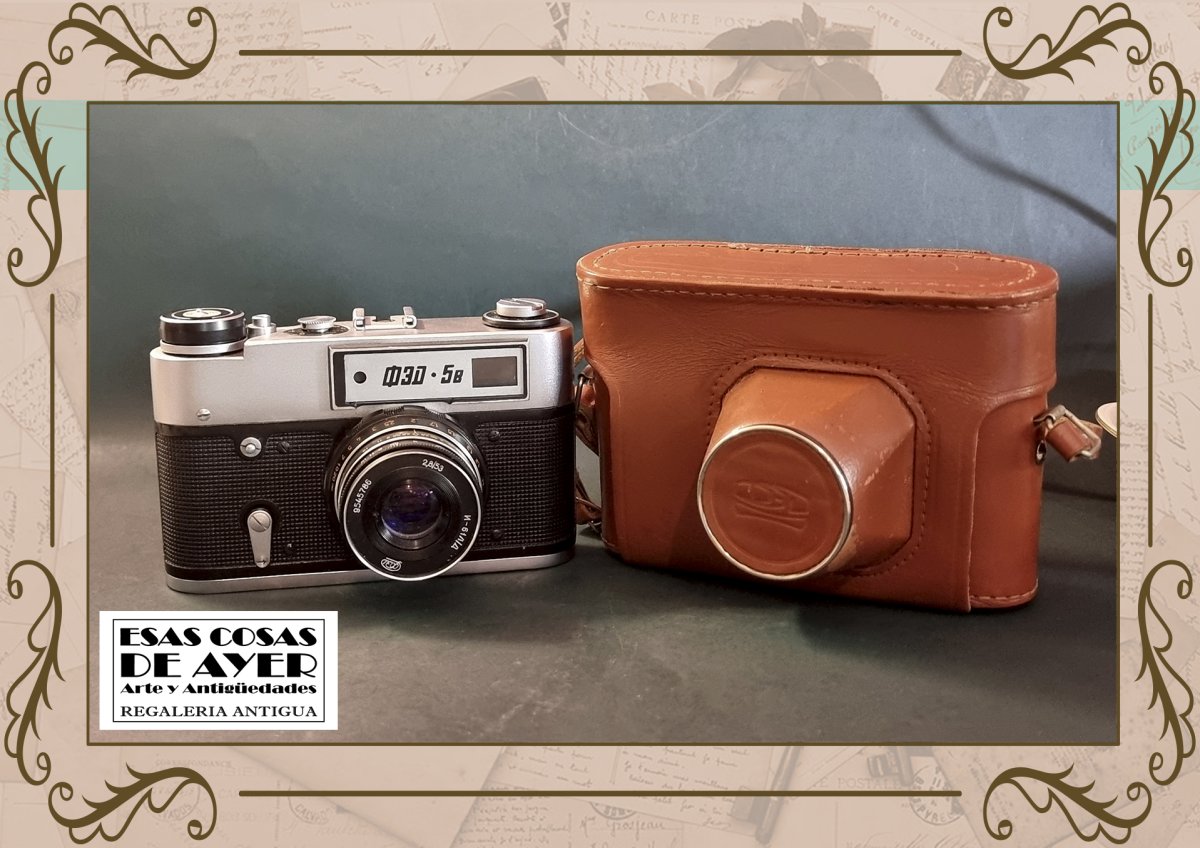 Magnifica camara sovietica FED 5B
